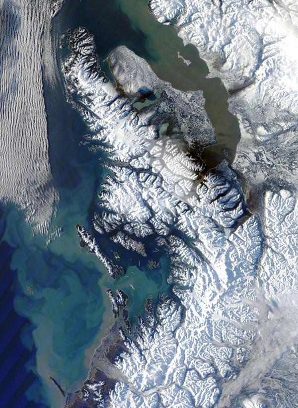 Alaska Melt Rain Sediment January 25