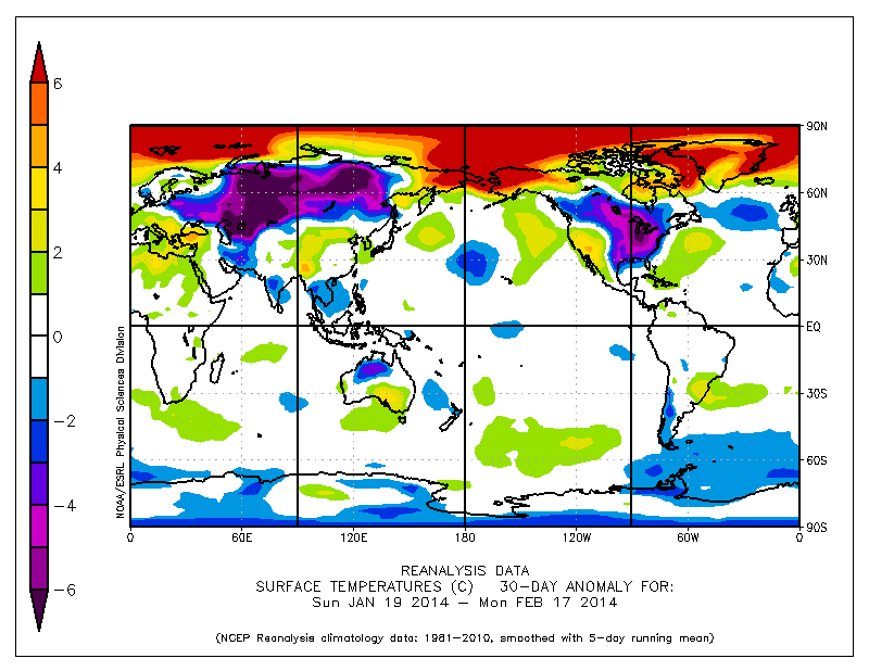 30 day anomaly