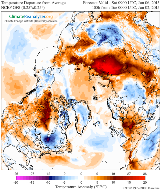 Arctic Heatwave June 6